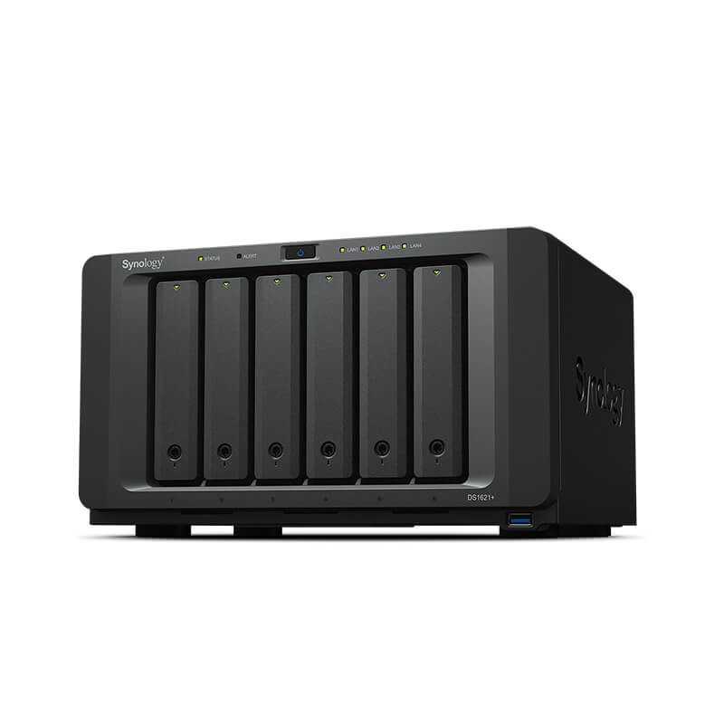 DS1621+, Synology DiskStation NAS, 6-Bay/Diskless/4GB DDR4