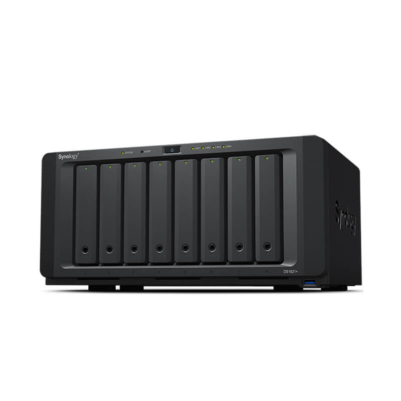 DS1821+, Synology DiskStation NAS, 8-Bay/Diskless/4GB DDR4