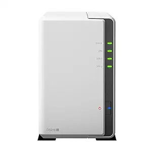Synology DiskStation DS216J 2-Bay SATA Dual Core NAS Server