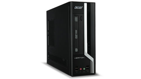 Acer Veriton X 2611G Intel Pentium G G2020 4 GB DDR3-SDRAM 500 GB HDD Windows 8 Pro SFF PC Black