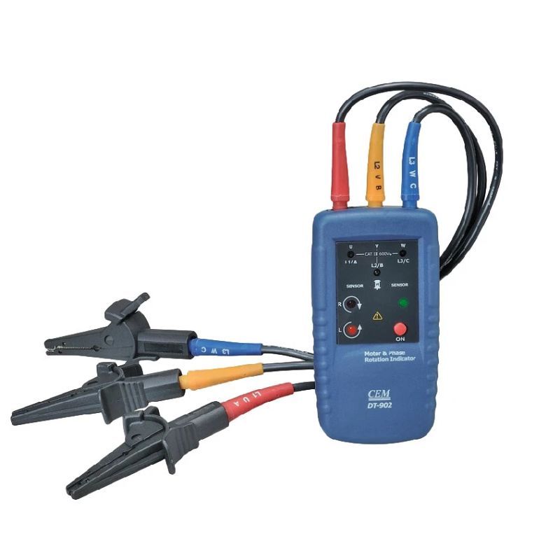 CEM DT-902 Motor & Phase Rotation Indicator