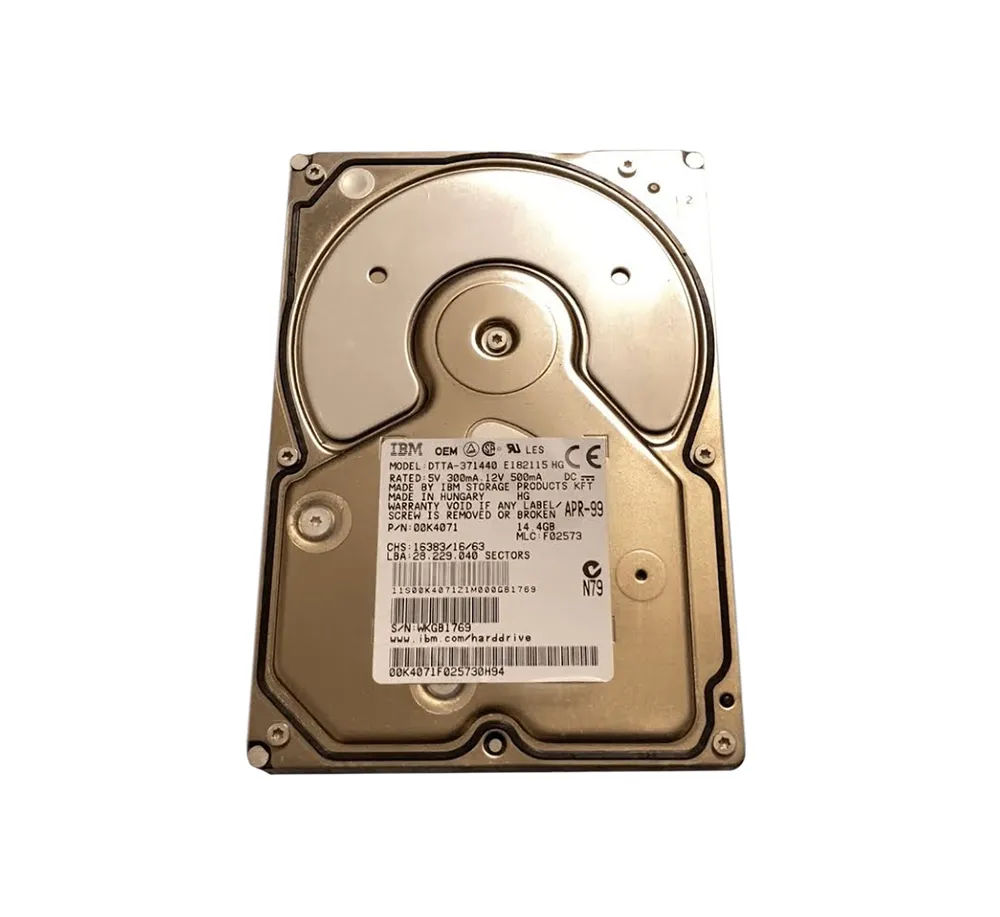 DTTA-371440 - IBM 14GB 7200RPM ATA/33 3.5-Inch Hard Drive