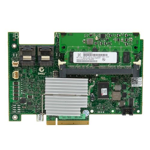 DTYH0 - Dell PERC H700 8-Ports SAS 6Gb/s PCI Express 2.0 x8 1GB Non-Volatile (NV) Cache RAID Controller Card for PowerEdge M610/M610X