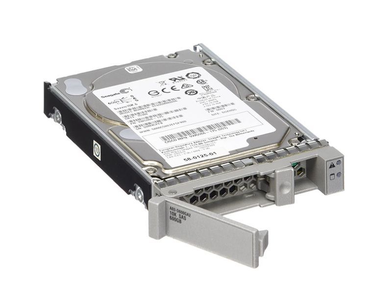 Cisco 600Gb 10000Rpm SAS SED Hard Disk Drive With Tray For Singlewide UCS E-Series