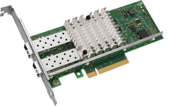 E10G42BTDABLK - Intel 2-Port 10Gb/s RJ-45 PCIE 2.0 x8 Network Adapter