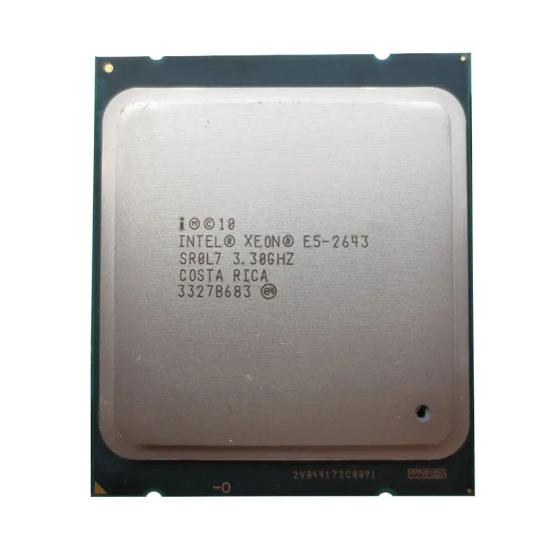 E5-2643 Intel Xeon 3.30GHz Server CPU