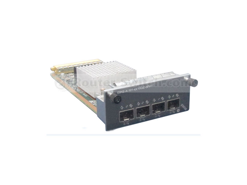 E8KE-X-101-4X10GE-SFP+, Huawei E8KE Switch Module, 4x10GE SFP+/Flexible Card/1 Sub-slot