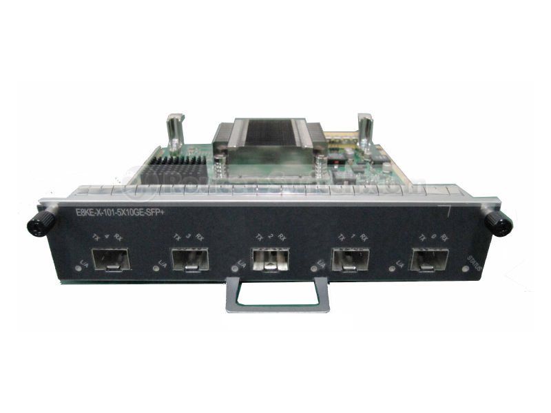 E8KE-X-101-5X10GE-SFP+, Huawei E8KE-X Series Flexible Card, 5x10GE SFP+/1/2wide/Two sub-slots
