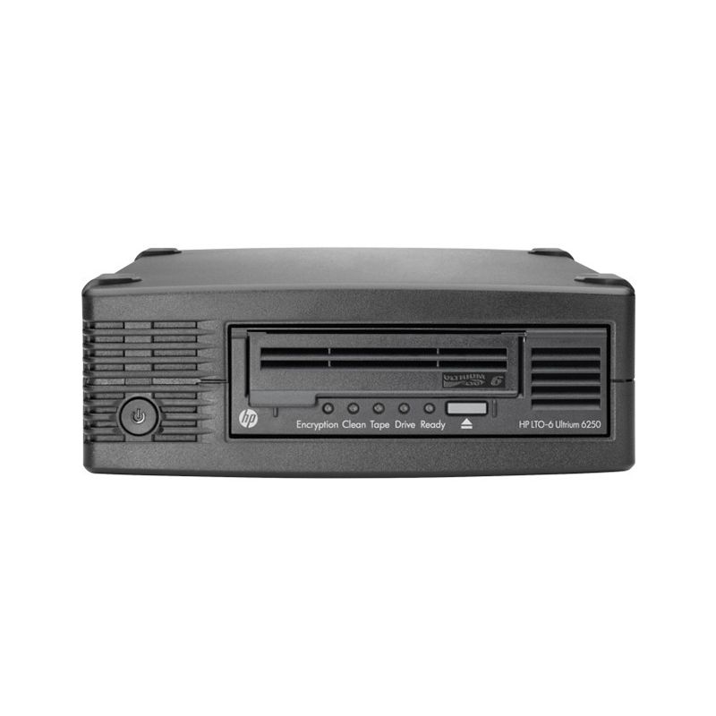 EH970A, HPE StoreEver LTO-6 Ultrium, External Tape Drive, 6.25TB capacity, SAS interface, Data encryption
