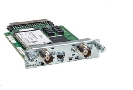 EHWIC-3G-HSPA+7-A, Cisco EHWIC-3G Series Network Module, 3G wireless, GSM 850/900/1900/2100 MHz, HSPA+