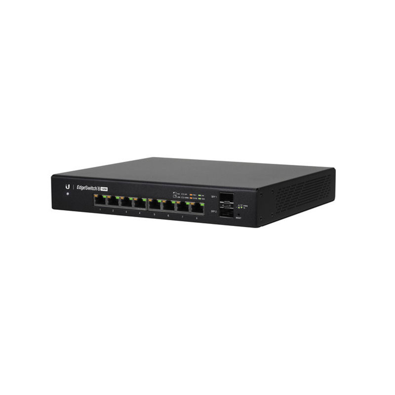 ES-8-150W, Ubiquiti ES Switch, 8xPoE+ GbE/150W Power/DC Input