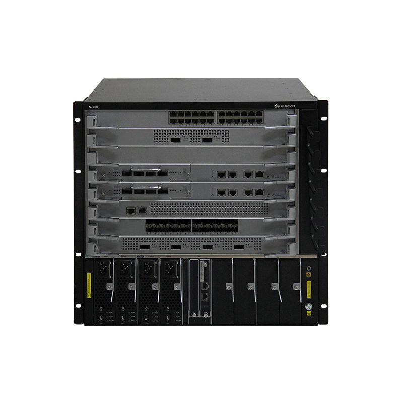 ES1Z06ENCE00, Huawei S7700 Switch, 6-slot chassis/2xSRUE mainboard/Basic software