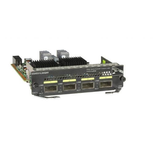 ES5D21L04Q00, Huawei S5710HI Switch Interface Card, 4x40GE QSFP+, Used in S5710HI, No Fan & PSU