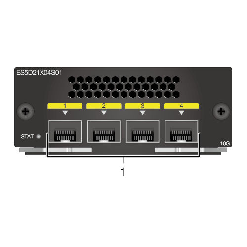 ES5D21X04S01, Huawei S5720HI Switch Interface Card, 4x10GE SFP+/SFP+ Module/For S5720HI