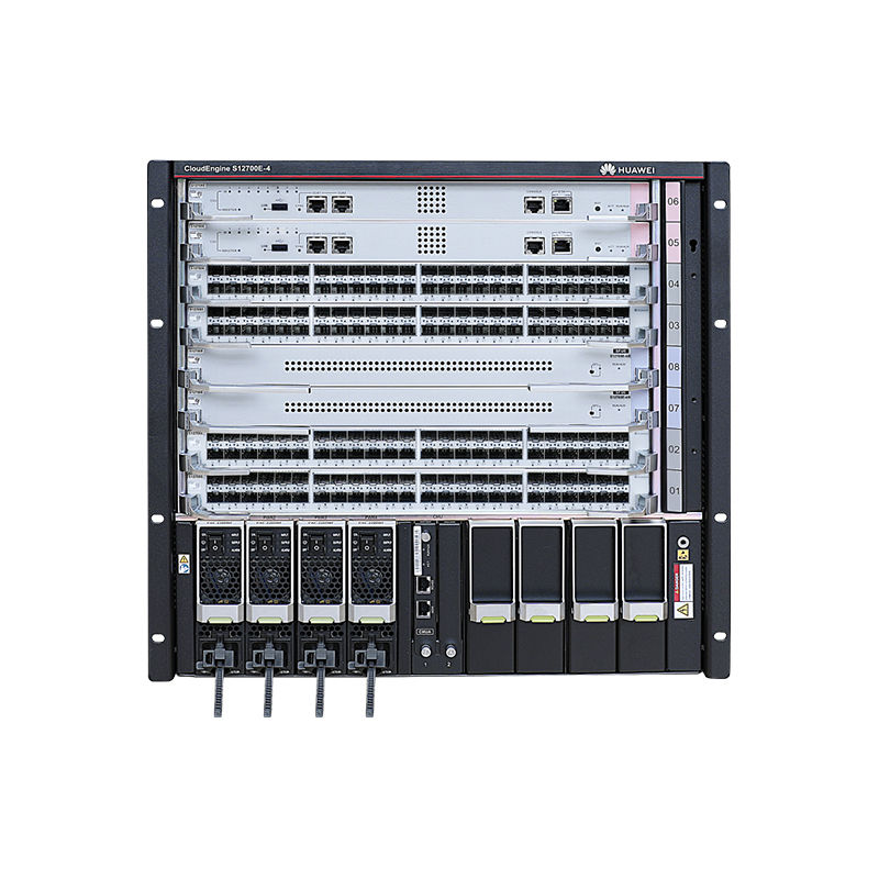 ET1BS12704E0, Huawei S12700E Series Switch Chassis, 4 slots/Vertical airflow/No fan & PSU