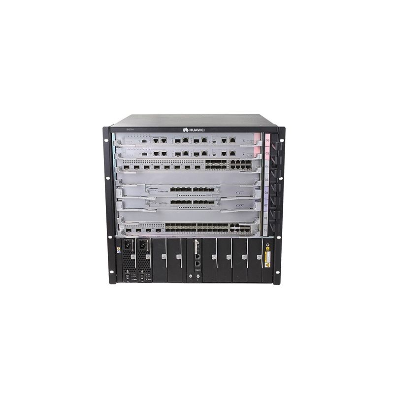 ET1Z04EACC00, Huawei S12700 Switch, Assembly Chassisx1/MPUA Main Boardx1/800W AC Powerx2