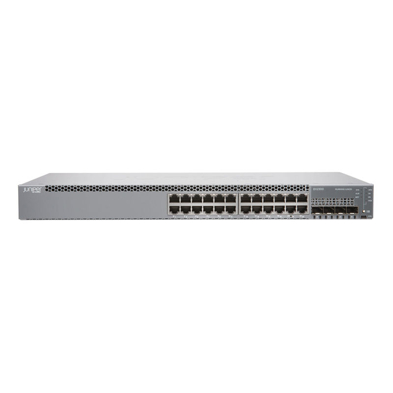 EX2300-24P-TAA, Juniper EX2300 Switch, 24xPoE+ GE/4x10G SFP+