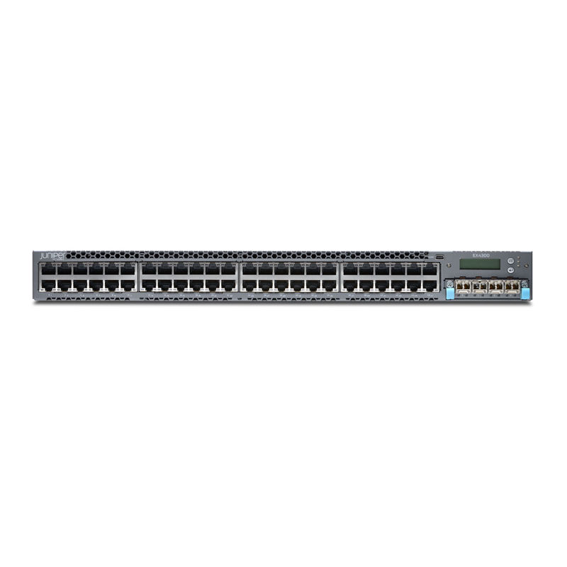 EX4300-48MP, Juniper EX4300 Switch, 48 Multi-Gig Ports/Managed/Rack-Mountable