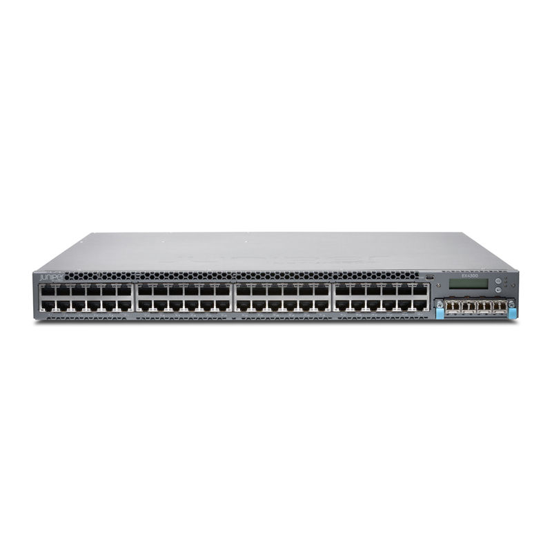 EX4300-48T-AFI, Juniper EX4300 Switch, 48x1GBASE-T/350W AC PS