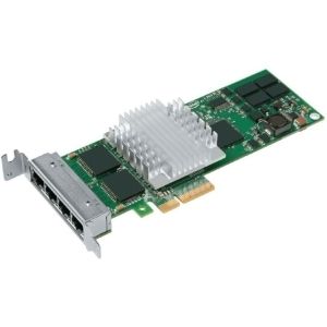 EXPI9404PTLBLK - Intel 4-Port 1Gbs RJ45 PCIE x4 1GBase-T Network Card