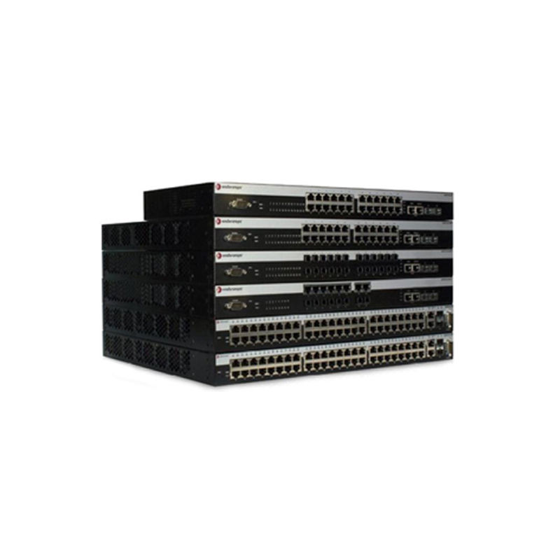 A4H124-24P, Extreme A-Series A4 Stackable L2/L3 Edge Switch, 24x10/100 PoE, 2xSFP, 2xRJ45 stacking