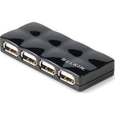 Belkin 4-Port USB 2.0 Hub F5U404TTBLK