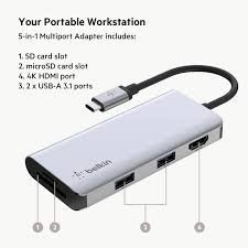 Belkin F5U526-APL 6-Port FireWire IEEE 1394 Hub
