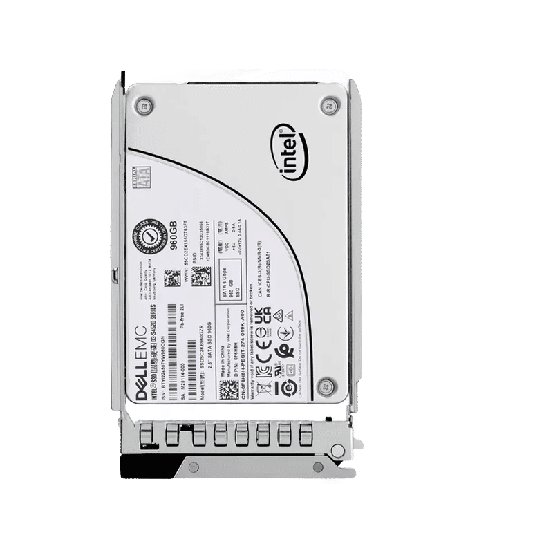 F6H8H - Dell 960GB SATA Triple-Level Cell SFF 2.5" Solid State Drive