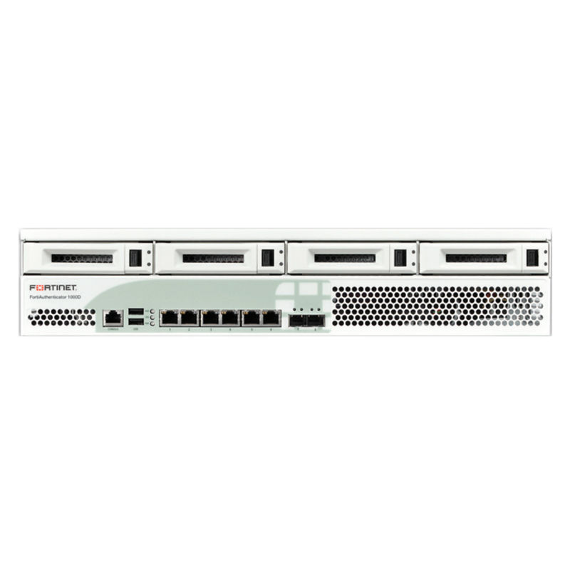 FAC-1000D, Fortinet FortiAuthenticator, Identity Management Appliance, 4xGE RJ45/2xGE SFP/4TB storage