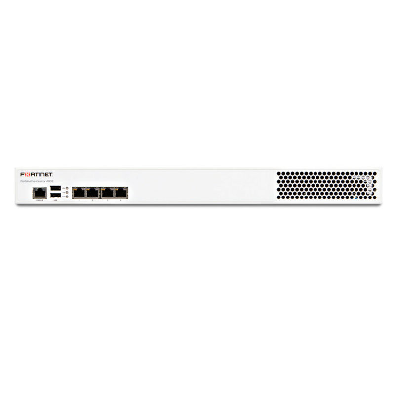 FAC-400E, Fortinet FortiAuthenticator, Identity Management Appliance, 4xGE RJ45, 2TB storage, 2,000 users