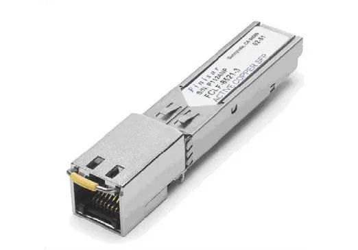 FCLF-8521-3 - Finisar 1Gb/s 1000Base-T Copper 100m RJ-45 Connector SFP (mini-GBIC) Transceiver Module