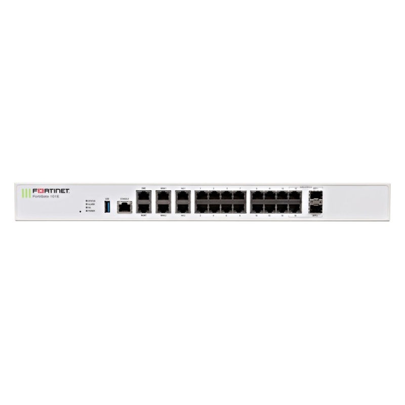 FG-101E, Fortinet FG-101E Firewall, 20 x GE RJ45, 2 x SFP slots, 480GB storage