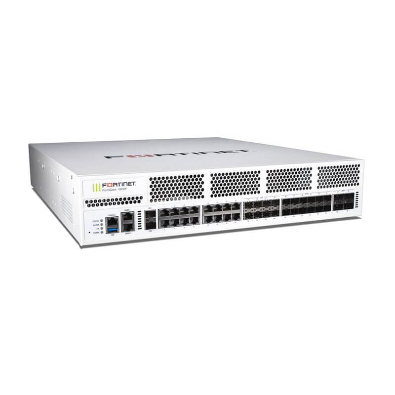 Fortinet FortiGate FG-1800F Firewall 4x 40GE QSFP+ 12x 25GE SFP28 NP7 CP9