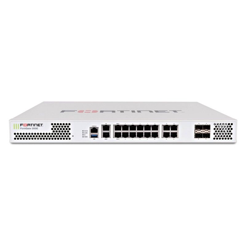 FG-200E-BDL-950-12, Fortinet Firewall, 1 Year UTP/24x7, Hardware included, FortiCare/FortiGuard