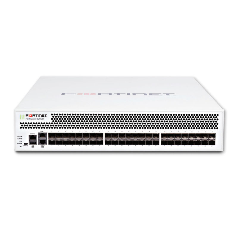 FG-3200D, Fortinet FG-3200D Firewall, 48x10GE SFP+ / SPU NP6 & CP8 / 960GB SSD