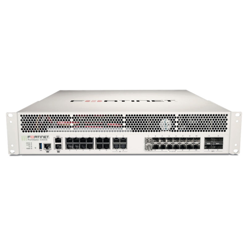FG-3300E, Fortinet FG-3300E Firewall, 4x40GE QSFP+, 16x10GE SFP+, High Throughput