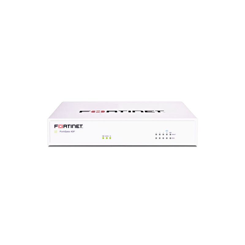 FG-40F, Fortinet FortiGate Firewall, 5xGE RJ45/4xInternal/1xWAN