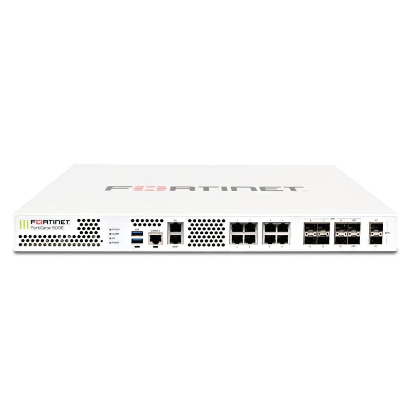 FG-501E-BDL, Fortinet FortiGate Firewall, Hardware+UTP Protection
