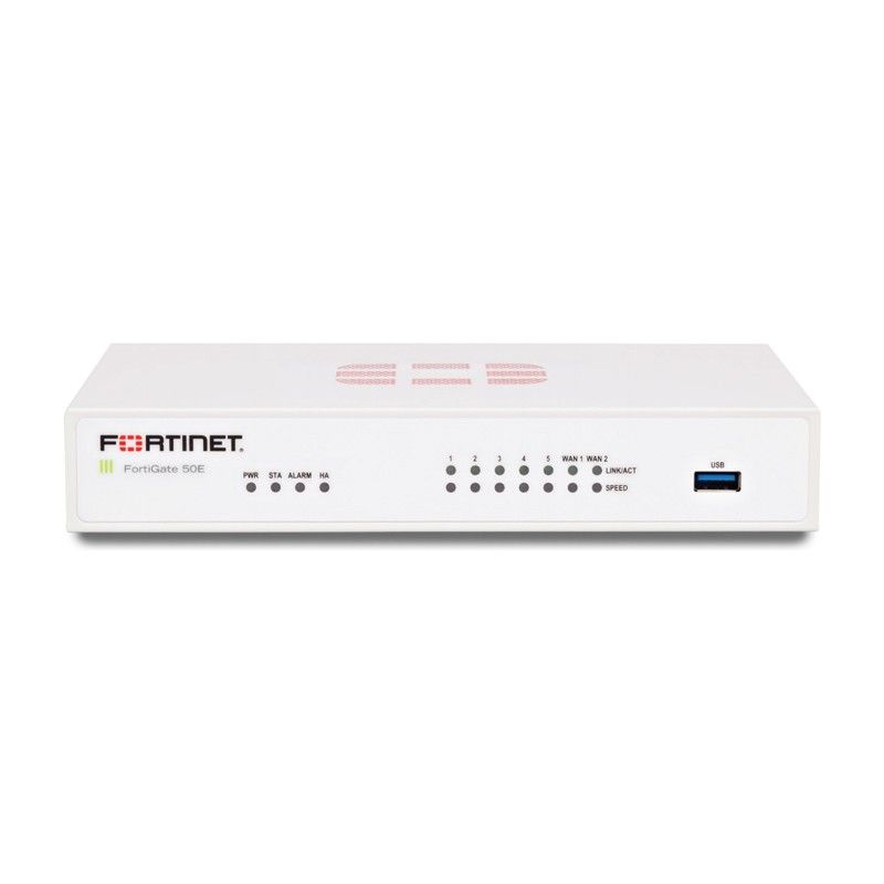 FG-50E-BDL-950-12, Fortinet FG-50E Firewall, 1Y UTP Protection/24x7 FortiCare/Hardware Bundle