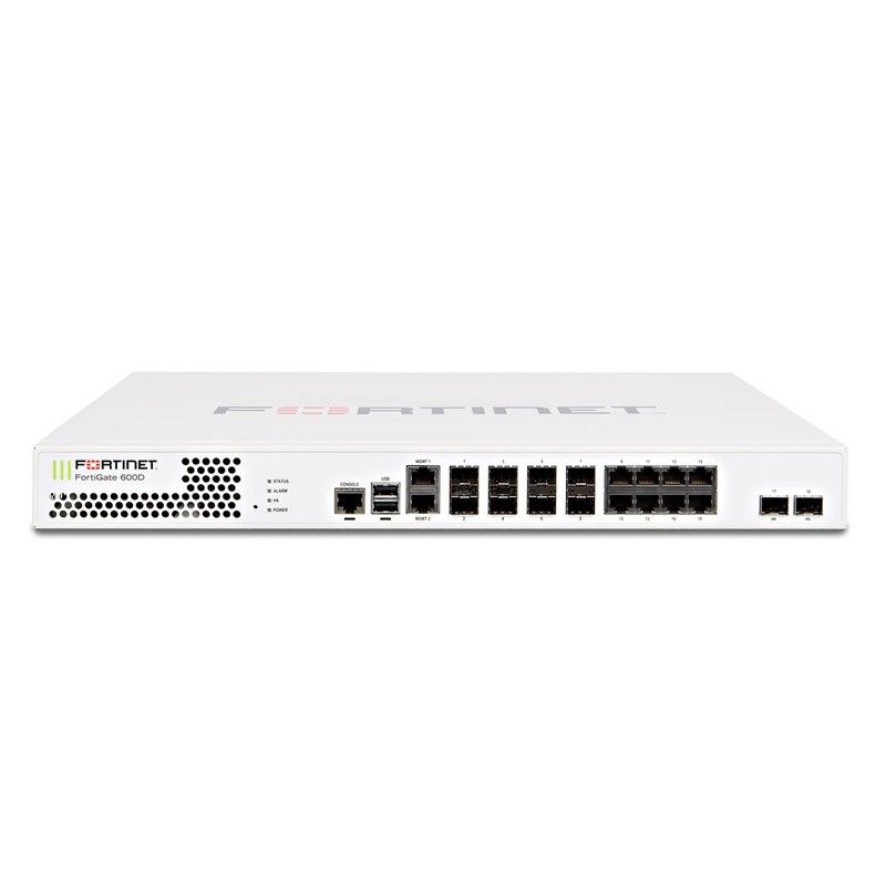 FG-600D-BDL, Fortinet FortiGate Firewall, Hardware+1Y UTP