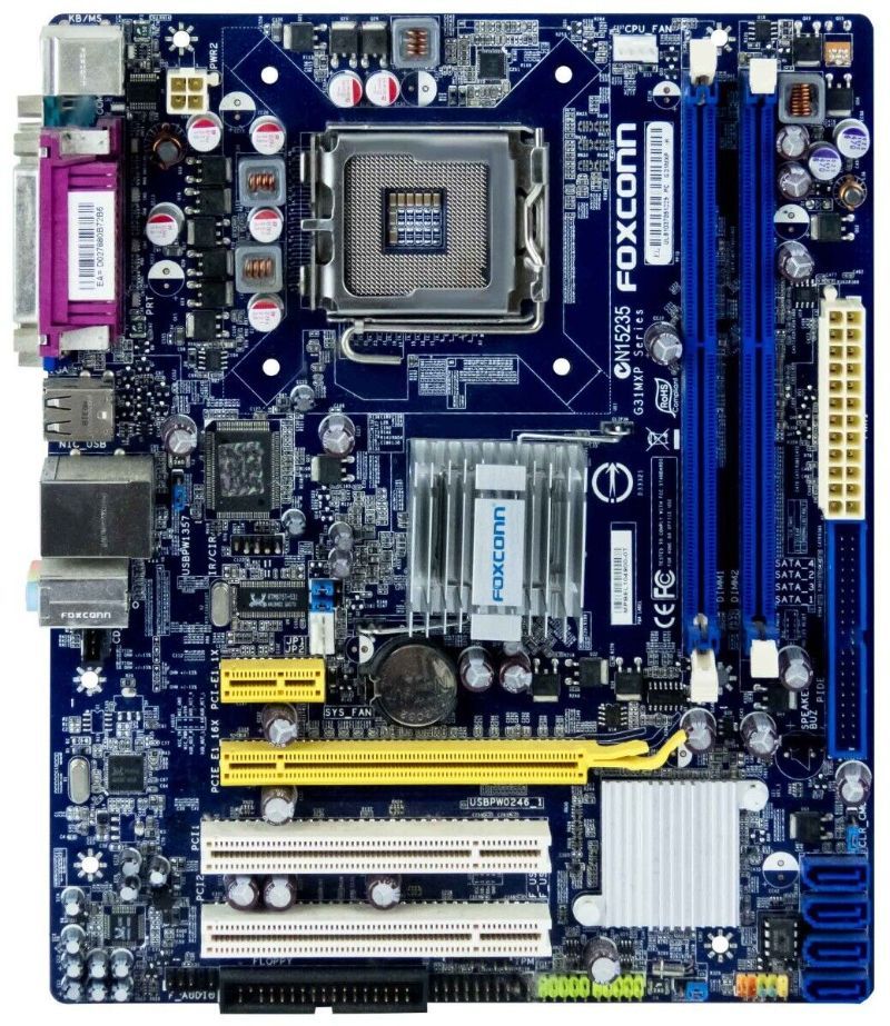 Foxconn N15235 (G31MXP) LGA 775 Micro-ATX Motherboard