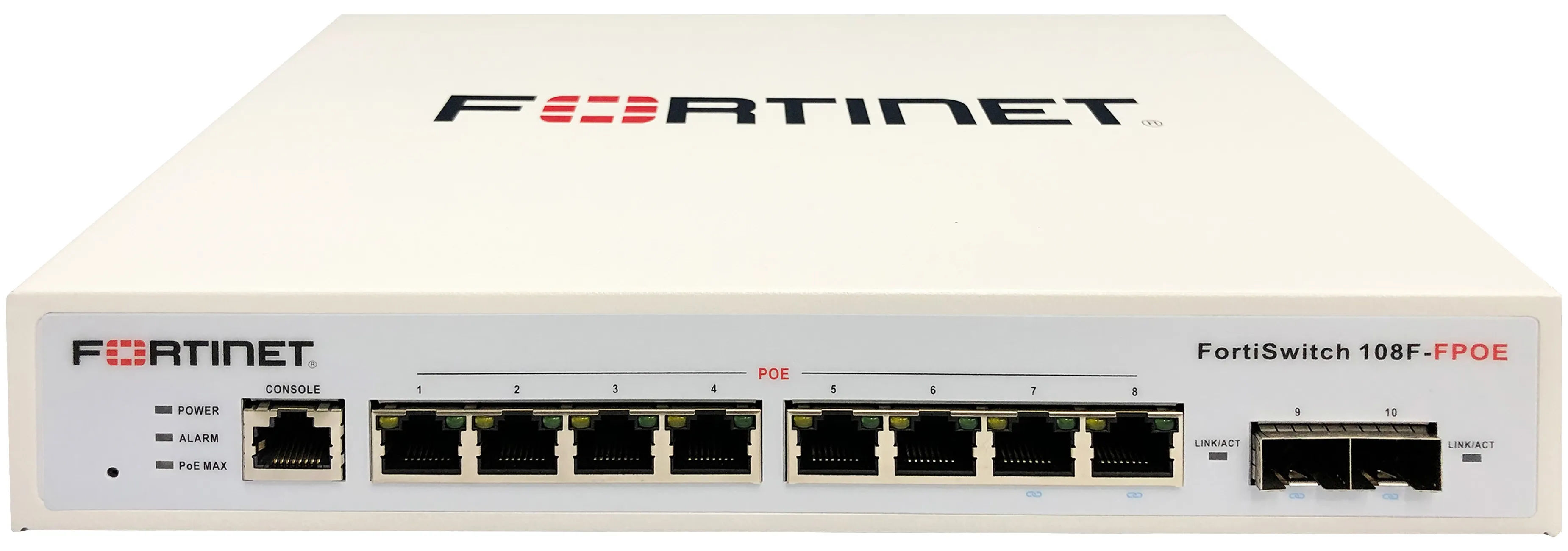 Fortinet FS-108F-FPOE 8xGE PoE+ 130W 2xSFP Switch