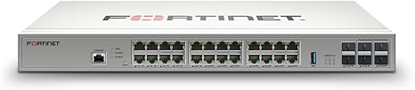 Fortinet FS-124G-FPOE 24x2.5G PoE+ 6x10G SFP+ Layer 2 Switch