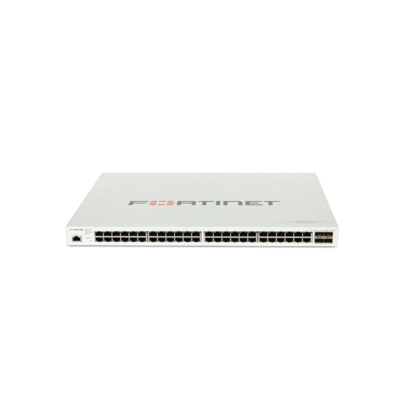 FS-248E-FPOE, Fortinet FS-248E-FPOE Switch, 48xGE PoE+ ports/4xGE SFP/FGT controller support