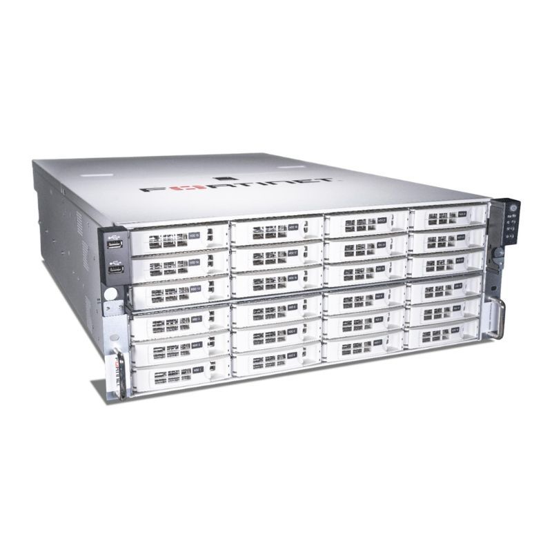 FAZ-3500G, Fortinet FAZ-3500G, Centralized Log & Analysis Appliance, 2xSFP28, 96TB Storage, 5000GB/Day Logs