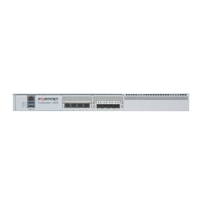 FDC-1000G, Fortinet FortiDeceptor Appliance, 20 Deception VMs/128 VLANs