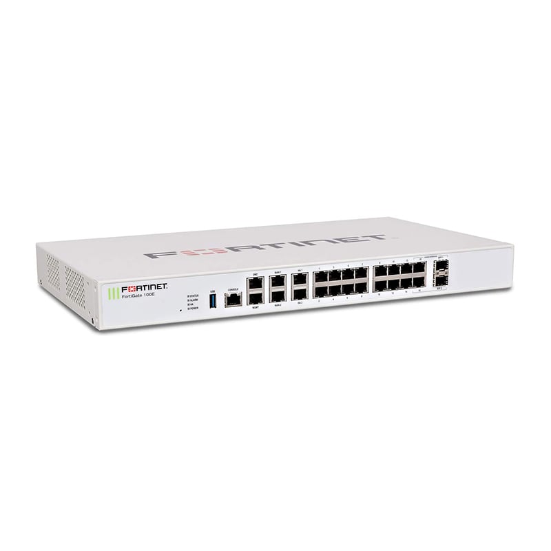 FG-100E-BDL-950-60, Fortinet FG-100E Firewall, 5-Year UTP Subscription/24x7 Support/Unified Protection