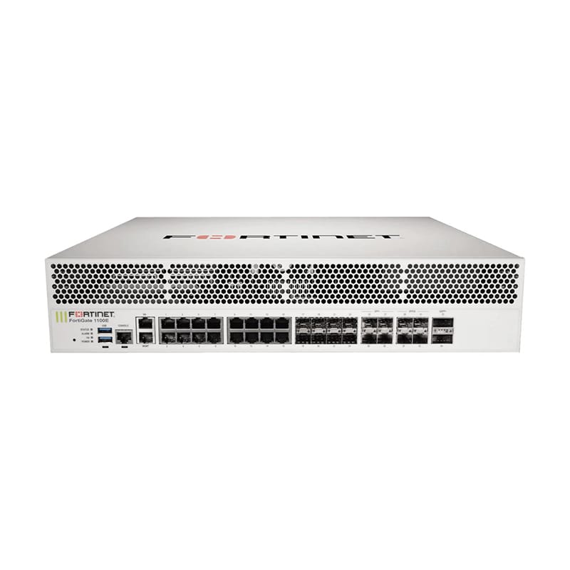 FG-1100E, Fortinet FortiGate 1100E, Next-Generation Firewall, 2x40GE QSFP+, 4x25GE SFP28, SPU NP6 & CP9
