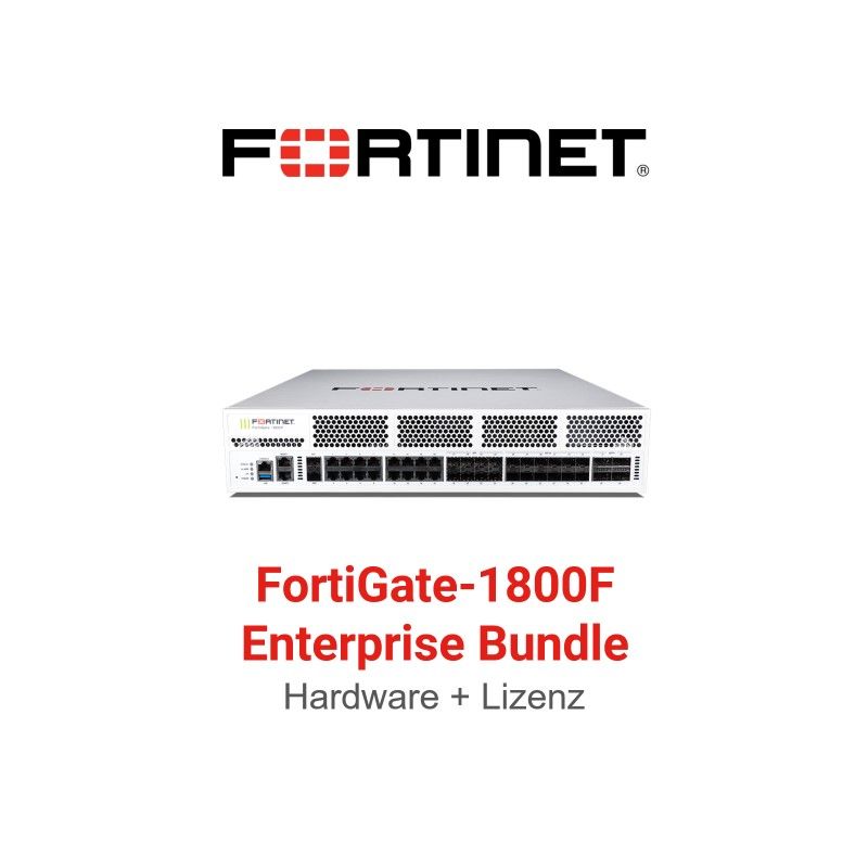 FG-1800F-BDL-950-36, Fortinet FortiGate Firewall, 3Yr Premium FortiCare/UTP/Hardware