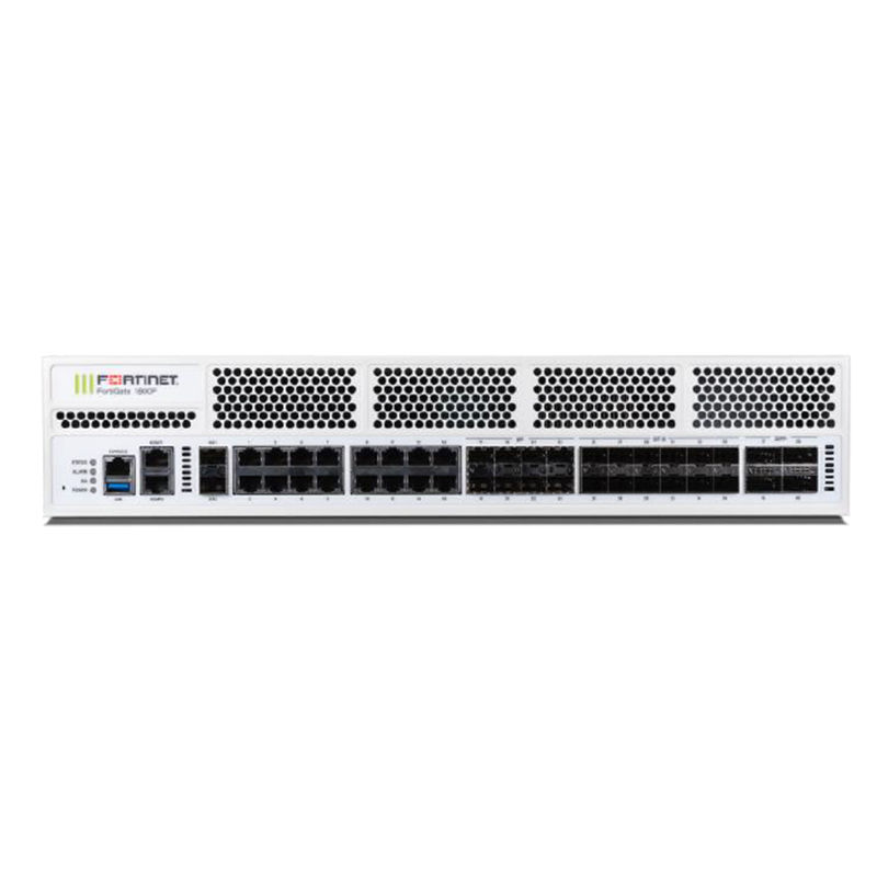 FG-1801F-DC, Fortinet FG Firewall, 4x40GE QSFP+ / 12x25GE SFP28 / 2x1TB SSD